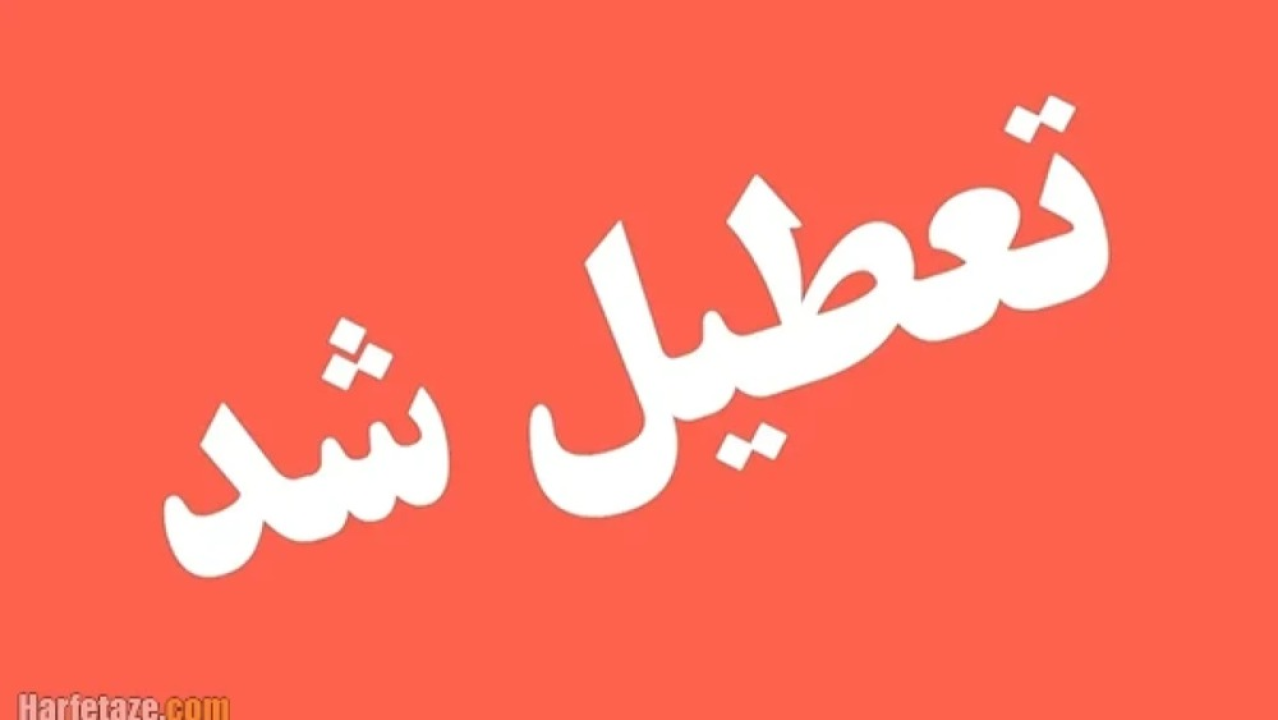 جزییات تعطیلی مدارس فردا یکشنبه 7 دی ماه 1404